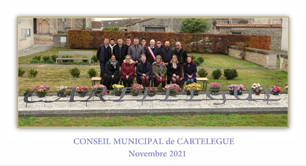 Conseil Municipal Commune de Cartelègue